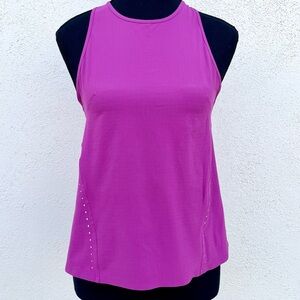 Lululemon Lightweight Stretch Running Tank Top High Neck Pink Small